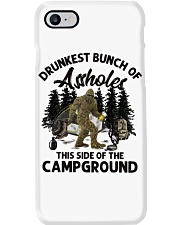 Drunkest Bunch Of Asshole Beer Campground Phone Case tile
