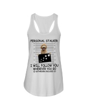 Personal Stalker Goldendoodle Ladies Flowy Tank tile