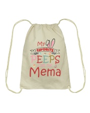 Customize Easter's day Mema To Grandma Drawstring Bag tile