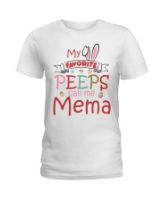 Customize Easter's day Mema To Grandma Ladies T-Shirt tile