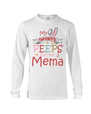 Customize Easter's day Mema To Grandma Long Sleeve Tee tile