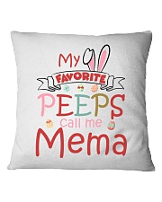Customize Easter's day Mema To Grandma Square Pillowcase tile