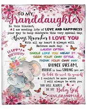 In This Blanket Grandma To Granddaughter Fleece Blanket - 50" x 60" front