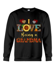 I Love Being A Grandma Granddaughter To Grandma Crewneck Sweatshirt tile