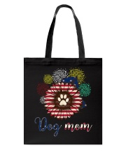 Dog Mom Independence Day Tote Bag tile