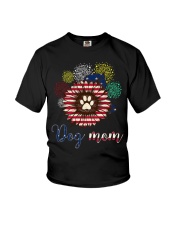 Dog Mom Independence Day Youth T-Shirt tile