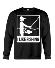 I Like Fishing Crewneck Sweatshirt tile