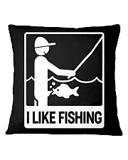 I Like Fishing Square Pillowcase tile