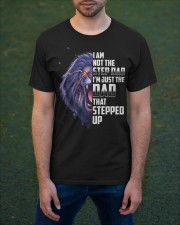 I'm Not The Stepdad - Lion To Dad Classic T-Shirt apparel-classic-tshirt-lifestyle-front-42