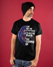 I'm Not The Stepdad - Lion To Dad Classic T-Shirt apparel-classic-tshirt-lifestyle-front-89