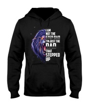 I'm Not The Stepdad - Lion To Dad Hooded Sweatshirt tile