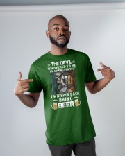 The Devil Whispered To Me I'm Coming For You Beer Classic T-Shirt apparel-classic-tshirt-lifestyle-front-32
