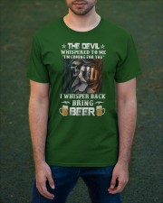 The Devil Whispered To Me I'm Coming For You Beer Classic T-Shirt apparel-classic-tshirt-lifestyle-front-42
