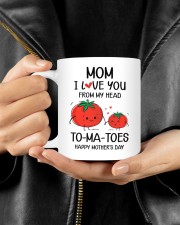 I Love U From My Head Tomatoes Mother's Day To Mom Mug ceramic-mug-lifestyle-25