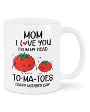 I Love U From My Head Tomatoes Mother's Day To Mom Mug front
