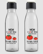 I Love U From My Head Tomatoes Mother's Day To Mom Light Up Water Bottle tile