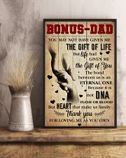 Bonus Dad - You may not have given me the gift 11x17 Poster lifestyle-poster-3