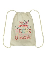 Customize Easter's day O baachan To Grandma Drawstring Bag tile