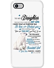 The Day You Came Into My Life Bear Dad To Daughter Phone Case tile