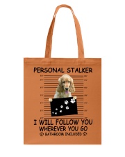 Personal Stalker Cocker Spaniel Tote Bag tile