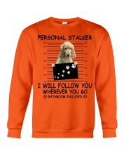 Personal Stalker Cocker Spaniel Crewneck Sweatshirt tile