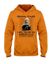 Personal Stalker Cocker Spaniel Hooded Sweatshirt tile