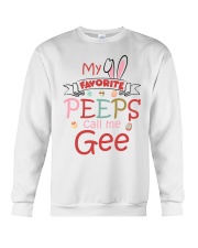 Easter's Day My Favorite Peeps Gee To Grandma Crewneck Sweatshirt tile