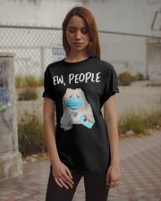 Ew People Dog Wearing A Face Mask Coton de Tulear Classic T-Shirt apparel-classic-tshirt-lifestyle-18