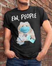 Ew People Dog Wearing A Face Mask Coton de Tulear Classic T-Shirt apparel-classic-tshirt-lifestyle-26