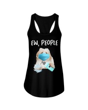 Ew People Dog Wearing A Face Mask Coton de Tulear Ladies Flowy Tank tile