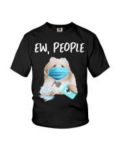 Ew People Dog Wearing A Face Mask Coton de Tulear Youth T-Shirt tile