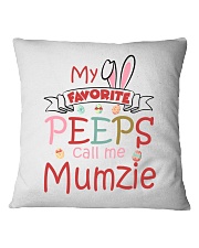 Customize Easter's day Mumzie To Grandma Square Pillowcase tile