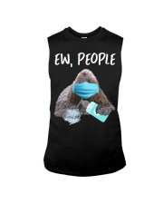 Ew People Dog Wearing A Face Mask komondor Sleeveless Tee tile