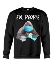 Ew People Dog Wearing A Face Mask komondor Crewneck Sweatshirt tile