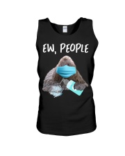 Ew People Dog Wearing A Face Mask komondor Unisex Tank tile