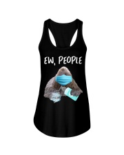 Ew People Dog Wearing A Face Mask komondor Ladies Flowy Tank tile