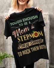 Tough Enough To Be A Mom And Stepmom To Mom Classic T-Shirt apparel-classic-tshirt-lifestyle-front-117