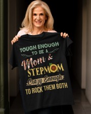 Tough Enough To Be A Mom And Stepmom To Mom Classic T-Shirt apparel-classic-tshirt-lifestyle-front-118