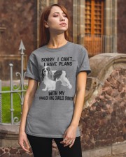 I Have Plans With Cavalier King Charles Spaniel Classic T-Shirt apparel-classic-tshirt-lifestyle-06