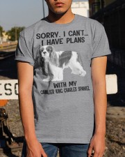 I Have Plans With Cavalier King Charles Spaniel Classic T-Shirt apparel-classic-tshirt-lifestyle-29