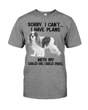 I Have Plans With Cavalier King Charles Spaniel Premium Fit Mens Tee tile