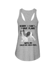 I Have Plans With Cavalier King Charles Spaniel Ladies Flowy Tank tile