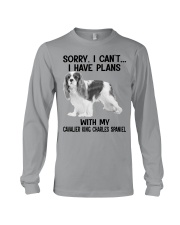 I Have Plans With Cavalier King Charles Spaniel Long Sleeve Tee tile