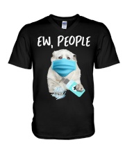 Ew People Dog Central Asian Shepherd V-Neck T-Shirt tile