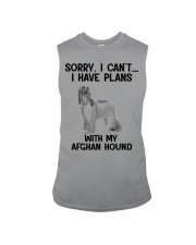 I have plans with my dog Afghan Hound Sleeveless Tee tile