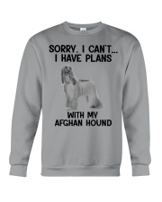 I have plans with my dog Afghan Hound Crewneck Sweatshirt tile