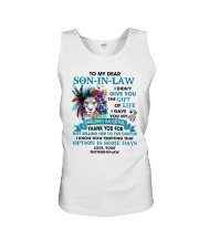 I Didn't Give You Gift Of Life Lion To Son In Law Unisex Tank tile