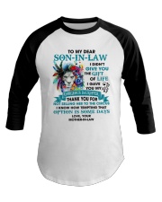 I Didn't Give You Gift Of Life Lion To Son In Law Baseball Tee tile