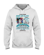 I Didn't Give You Gift Of Life Lion To Son In Law Hooded Sweatshirt tile