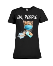 Ew People Yorkshire Terrier Premium Fit Ladies Tee tile